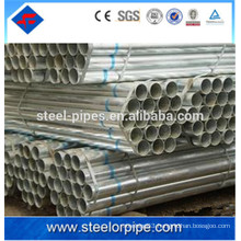 Wide use ISO9001 standard galvanized steel pipe price per meter Used In Construction